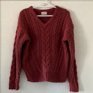 Knit sweater